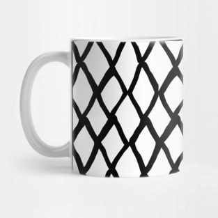 Pocket - Rhombuses Monochromatic Mug